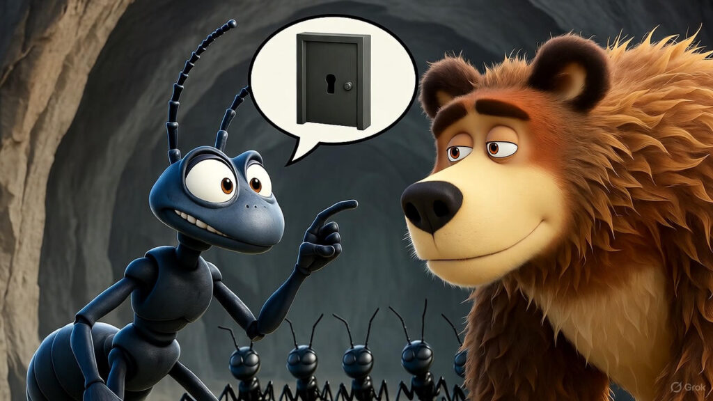 The Ant Boss Confronts Bruno