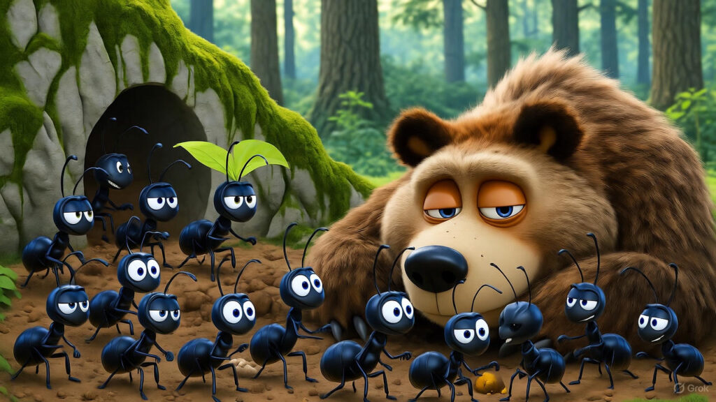 The Bustling Ant Colony Next Door