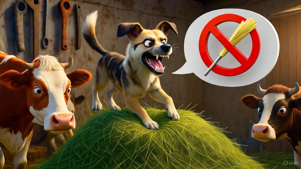 The Dog's Hay Heist