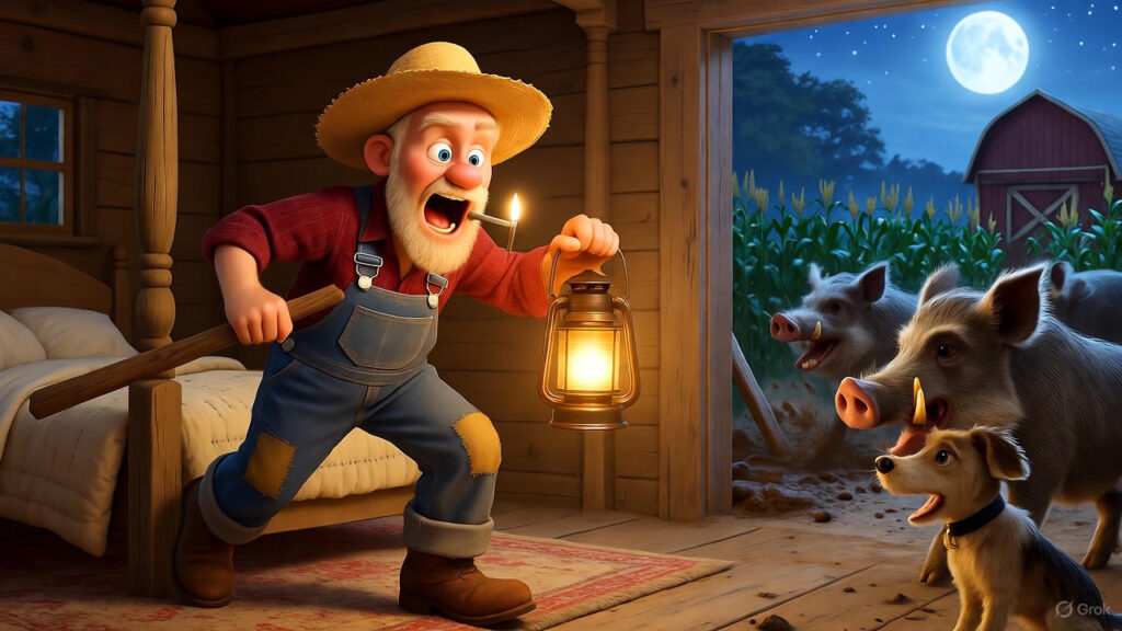 Jed's Furious Chase