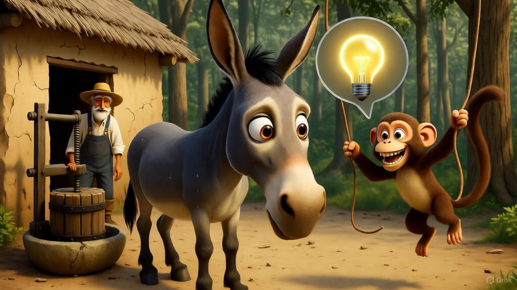  The Monkey's Mischievous Arrival