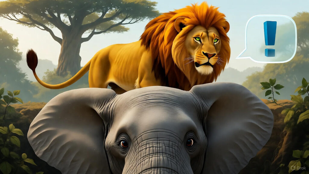 Lion's Arrival