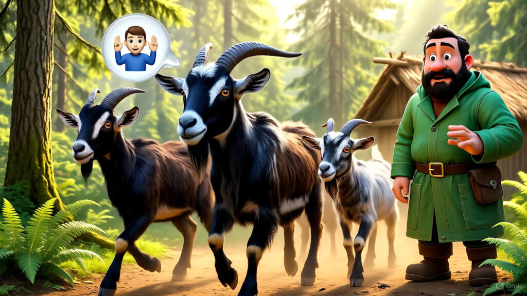 The Wild Goats Depart