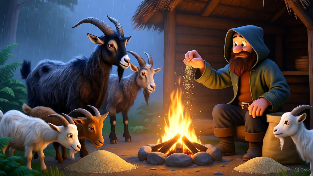 Wild Goats Arrive