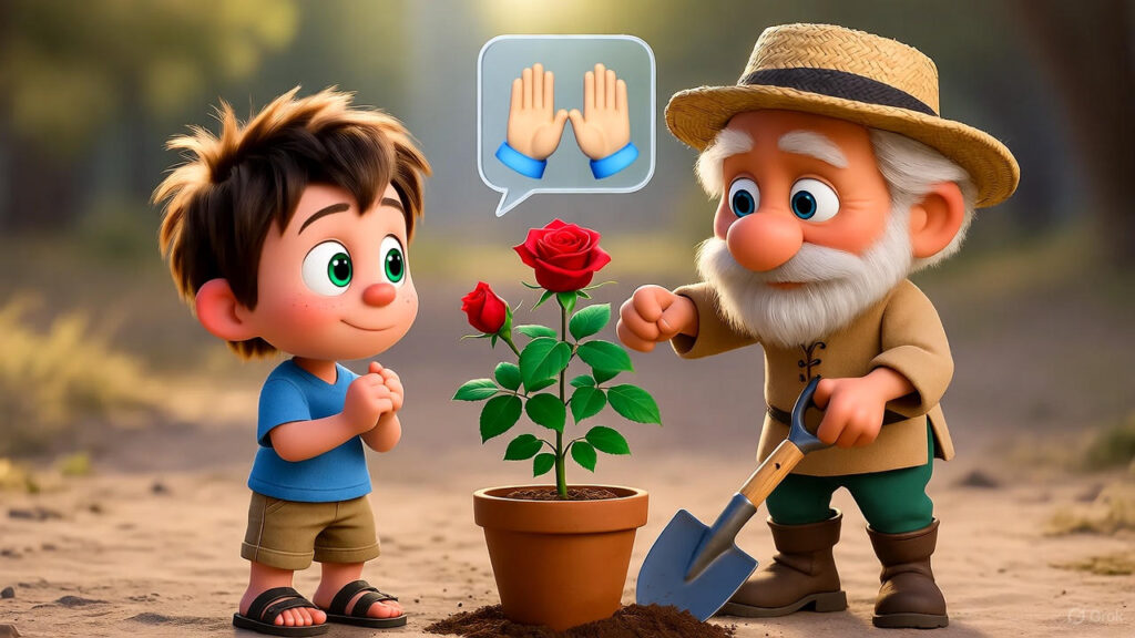 Taking the Rose Bush