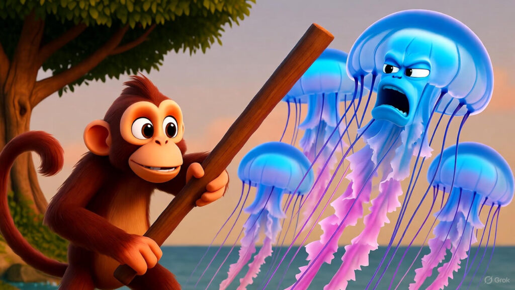 The Monkey's Attack
