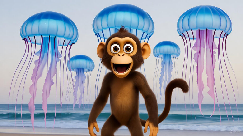 The Monkey's Excitement and Doubt