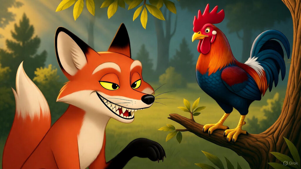 The Sly Fox Approaches