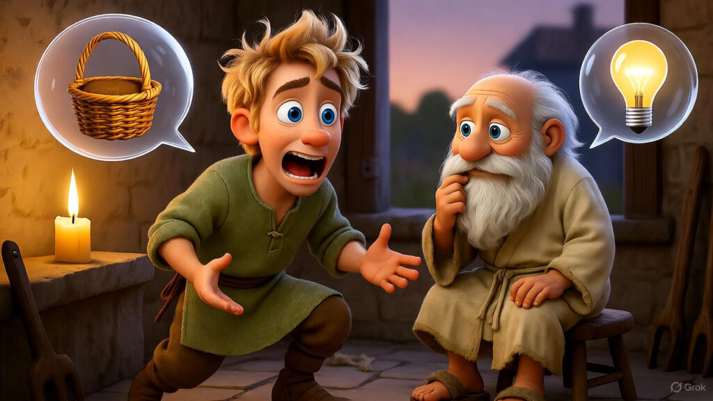 Seeking Grandpa's Wisdom