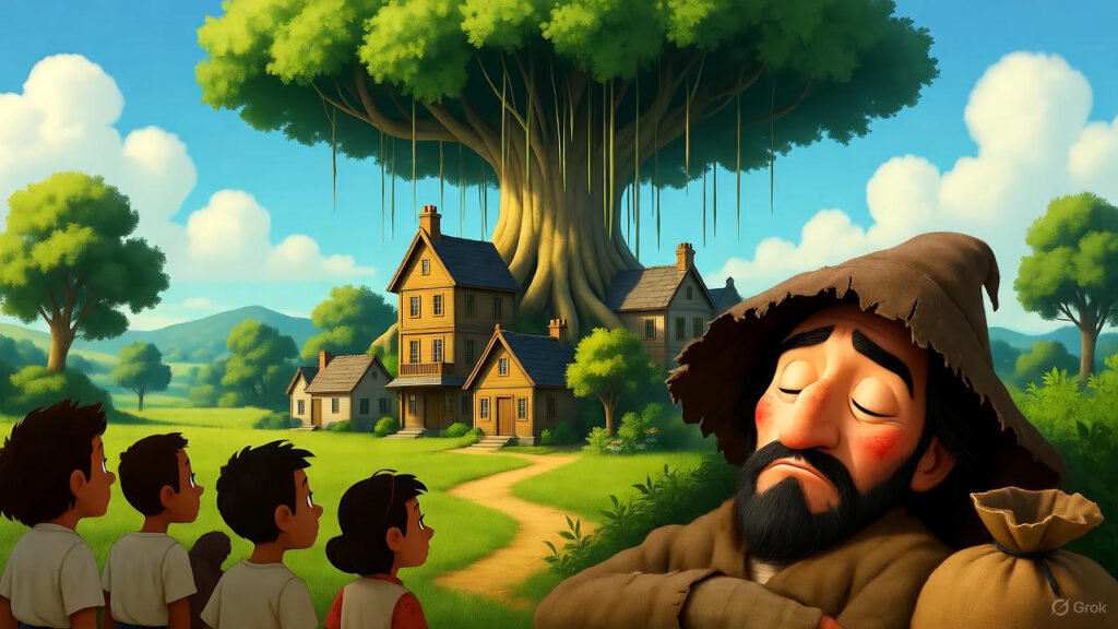 The Thief Settles in the New Village