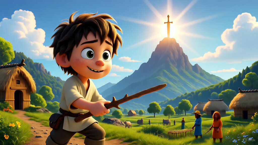The Dreaming Village Boy