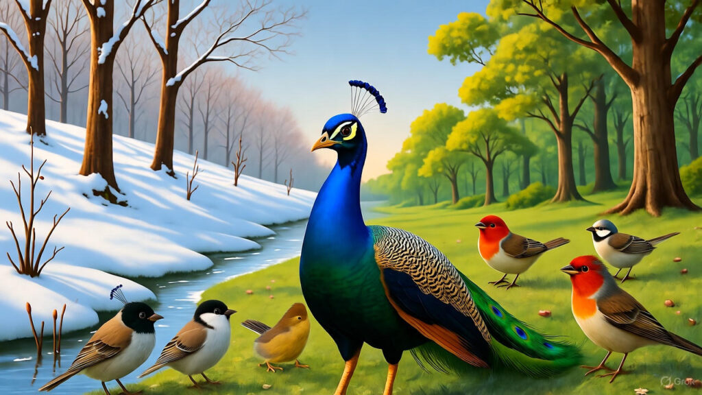 Harmony in the Thawing Woods