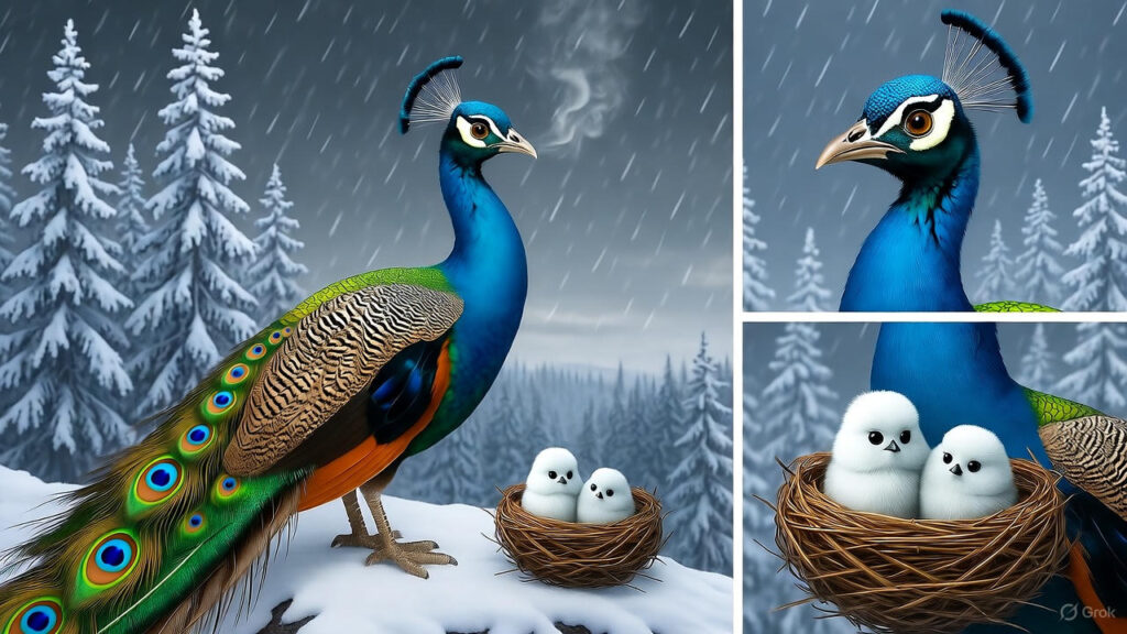 The Peacock's Selfless Sacrifice
