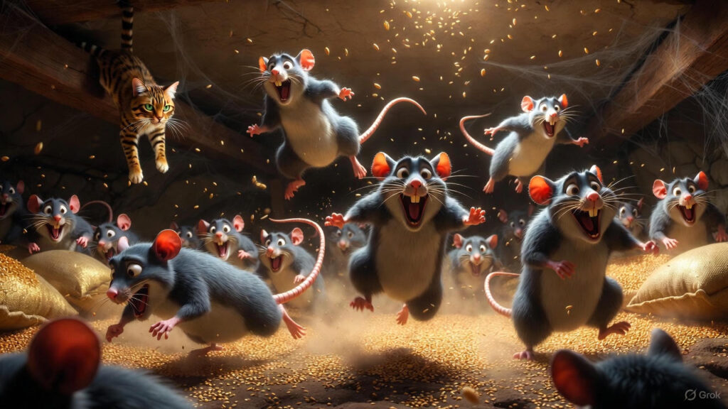 The Rat Party Erupts