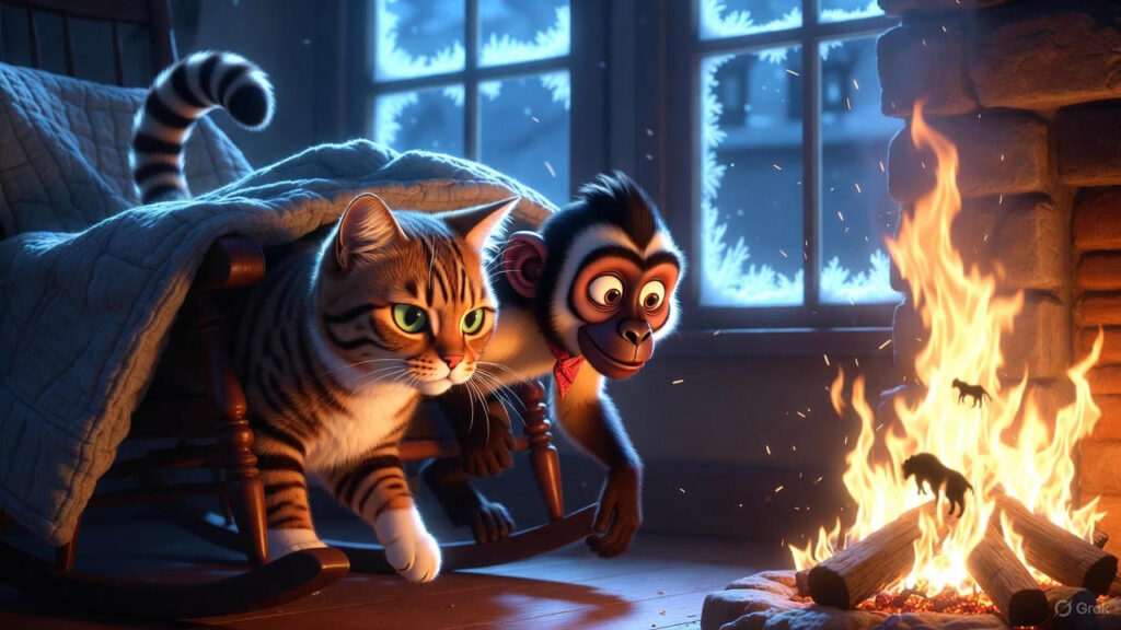 Chilly Evening by the Hearth