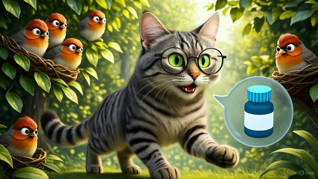 The Cat Doc's Grand Entrance