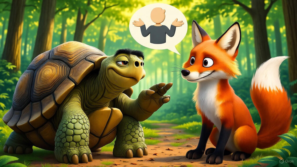 The Tortoise's Chuckle