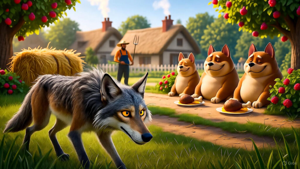 Sneaking into the Village