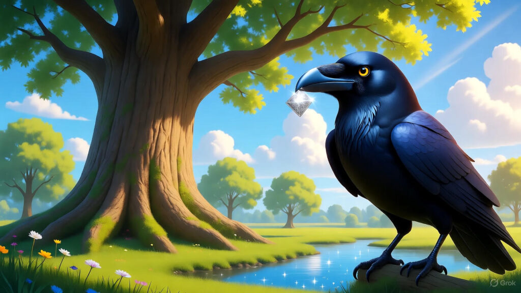The Crow's Cozy Perch